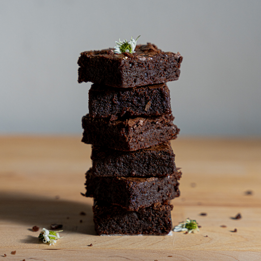 Small Batch Fudgy rich Brownies Stack en San Juan Puerto Rico